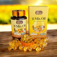 ส่งฟรี อาหารเสริม น้ำมันสกัดเย็น 11 ขนิด ไร่ทองคำ mix oil omega rai ไขมัน คอลเลส น้ำตาล หลับยาก ฉี่บ