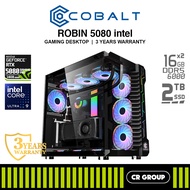 COBALT ROBIN 5080 INTEL -  Intel Core Ultra 9 285K - PALIT RTX 5080 GAMING PRO 16GB - 32GB RAM - 2TB