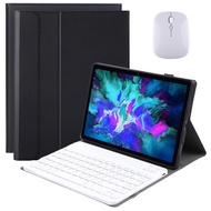 เคสคีย์บอร์ด + เมาส์บลูทูธสำหรับ Lenovo Tab P11 Plus 2021เคสหนัง PU แบบบาง Auto Sleep/wake พร้อมคีย์