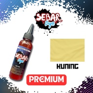 (SEBAR DYE 100ML PREMIUM YELLOW) Tie Dye Clothes Dye - Fabric Dye - Pants Dye - Clothes Dye