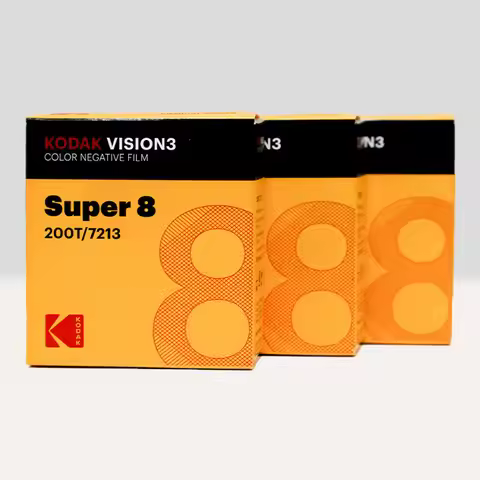 Original Kodak Vision3 Super 8mm Film 1-3 Packs 50d 200t 500t Film Super 8 Colors Spot Date Fresh 16