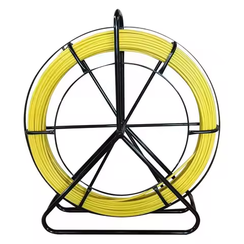 4/5/7mm 100m Electrician Wire Threading Machine Fiberglass Wire Cable Running Rod Fish Tape Rodder C