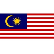Malaysia Flag Bendera Cotton 3x6 or 4x8