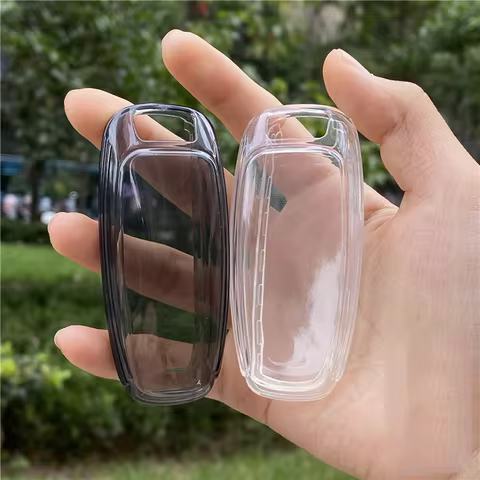 Transparent Black White Car Key Case Cover for Audi A3 A4 B9 A6 A7 4K A8 E-tron Q5 Q8 C8 D5 SQ8 Prot