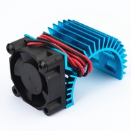 RCXAZ Motor Cooling Radiator Motor Fan for 1/10RC 540 550 3650 3670 Brushless Motor RC Car Truck Dir