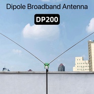 Portable Dipole Antenna Broadband Antenna DP200 7-54MHz GP Spare Parts Accessories