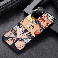 Casing หรับ OPPO F5 A73 F7 F9 Pro A7X F11 F17 F19 A74 A95 Pro Find X3 Pro Lite Neo R9 R9s F1 Plus A76 Reno 7 7Z 6Z FLT95 Naruto sasuke Pattern Phone เคสโทรศัพท์