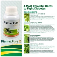 DIAMAXPURE + GOLD with SERPENTINA - DIAPURE PLUS GOLD The BEST SELLER Diabetes Supplement