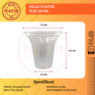 Gelas Plastik Eskrim Jagung Jasuke Cup Ulir 120ml 50pcs