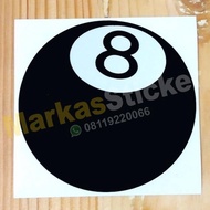 STICKER 8 BALLEIGHT