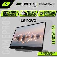 Lenovo L16 Mobile Monitor – 16" Portable USB-C Display 1920x1200 – Ultra-Slim & Lightweight