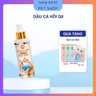 Omega Oil Q8 Salmon Oil for Dogs and Cats 150ml Bottle