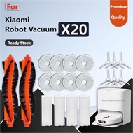 Xiaomi Robot Vacuum X20 C101 Cleaner Accessories Main Brush Side Brush Filter Mop