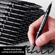 1PC PVC Material Twin Tip Colored Permanent Waterproof Anti-fouling and Anti-fading Art Markers Oily