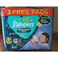 Pampers Overnight Pants L-XL 30+3free