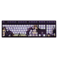 Overlord Albedo 108 Phím PBT Dye Thăng Hoa Keycap RGB Có Thể Truyền Ánh Sáng Anime Keycaps Cho Cơ Kh