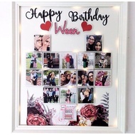 3D Heart Shape Frame With Deco