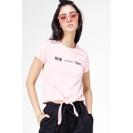 Crystal Nyc Pink Tee 12697D4PK - Ninety Degrees