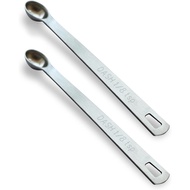 2PCS 1/8tsp(0.625ml) Mini Measuring Spoon, Small Teaspoon for Tiny Amounts ASKF