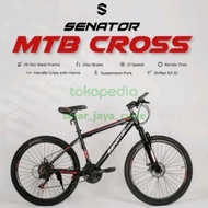 Sepeda Gunung senator/MTB senator cross/mountain bike senator cross 26