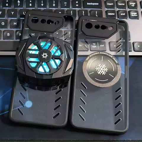 For Asus ROG Phone 7 Case For ROG 7 ROG7 Graphene Heat Dissipation Shockproof Magnet Holder Thermal 