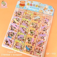 SMALL STICKER BOOK buku stiker murah lucu kawaii