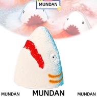 MUNDAN Jaws Bath Bomb, Shark Pattern Delightful Scent Shark Bath Bomb, Easy to Clean Adorable Color 