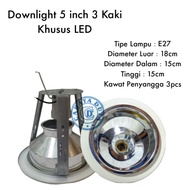 Special 5 inch LED Downlight Lamp Fitting Shade 3 feet