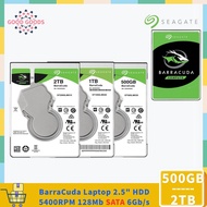 Seagate 500GB 1TB 2TB ST500LM030/ST1000LM048/ST2000LM015 BarraCuda 5400 RPM 128MB Cache SATA 6.0Gb/s