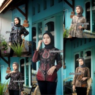 Blouse Batik Premium by Dum's Batik | Blouse Batik Lengan Panjang |