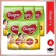 DUMEX DUGRO ORIGINAL CHOCOLATE HONEY STAGE 3,4,5  BUNDLE X 5 PACKS ASEAN.OS