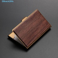 BACK2LIFE Business Card Holder Women Men Fashion Display Stander Desktop Storage Stainless Steel Car