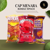 1 Bundle There Are 10 Packages Of Keropok Soon With Tom Yam Sira Mas Honey Keropok Sweet Potato Sira Honey Cap Menara