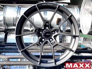 高雄人人輪胎 MAXX M25 17吋 旋壓鋁圈 5孔 100 108 110 112 114.3 平光黑/平光深灰車邊