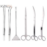 Aquarium Scissors Tweezers Tool Fish Tank Plants Wave Scissors Water Grass Stainless Cleaning Tools 