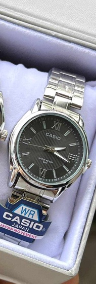 3D Watchนาฬิกาข้อมือผู้หญิง/ผู้ชาย นาฬิกาแฟชั่น casio คู่รักสีใหม่ กันน้ำได้สายเลทสีดำ  สวยงาม ขนาด3