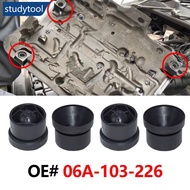 STUDYTOOL 4Pcs Car Engine Cover Cushion Rubber Stop Jounce Bumper Grommet For Audi A3 A6 VW Golf Mk5