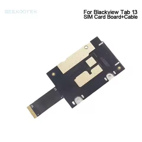 New Original Blackview Tab 13 SIM Card Slot Holder Board With SIM Card Holder Cable FPC Accessories 