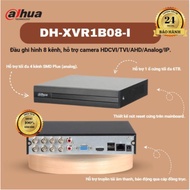 Dahua 8-Channel Recorder DH-XVR1B08-I/T Supports Ai, HDCVI/TVI/AHD and IP Technology