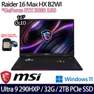 《MSI 微星》Raider 16 Max HX B2WI-028TW(16吋QHD+/Ultra 9 290HX/32G/2TB SSD/RTX5080)
