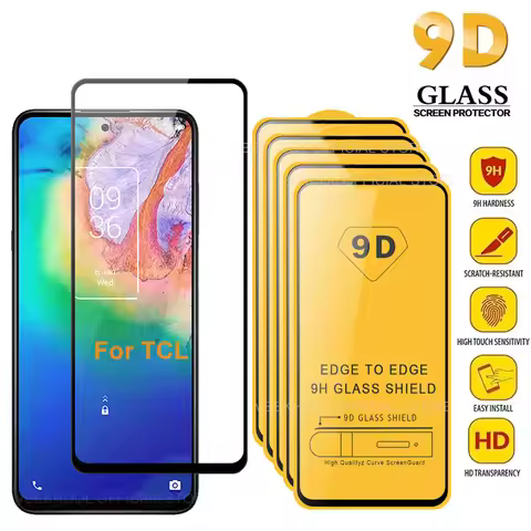 9D Tempered Glass Screen Protector for TCL 20 SE 20L Plus 20S 10L L10 Pro 5G Anti Explosion Screen P