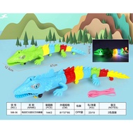 LED Iguana Miniature Electric Lizard Toy Can Walk and Make Sounds - Educational Toys for Children
