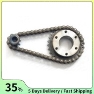 DIY Electric Skateboard Gear Wheels Kit 04C 2 Points Chain Wheel Gear 27 Gear Electric Diy Wheels,9X