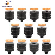 1/4 to 3/8 to M4MM6M8M1 Conversion Screw Camera Head Bracket Tripod Photography Accessories Adapter 