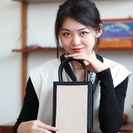 蠢小魚防塵袋改造diy琴譜包牛皮手工包自製材料包單肩包斜背包