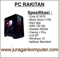 PC Rakitan 6 Juta Core i5 + Monitor