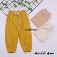 [Terlaris] Jogger Molly Uk 3-4 Tahun / Celana Jogger Panjang Anak