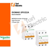 SCHNEIDER MCB DOMAE DOMAE-3PX32A 3 PHASE 32A