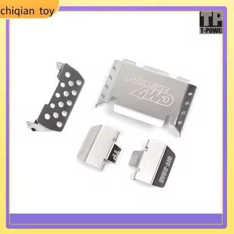 TP T Power Rc Crawler Chassis Armor Metal Skid Plate Protector For Fms Fcx10 1 10 4wd Camel Trophy O