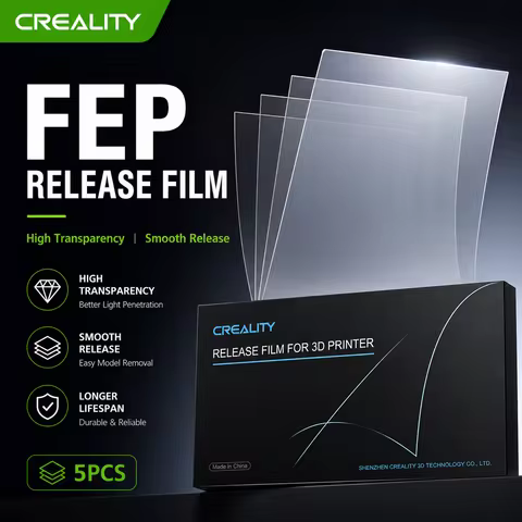 Creality 5PCS FEP Film Release Films for HALOT MAGE HALOT MAGE Pro Other 10Inch LCD SLA DLP 3D Print